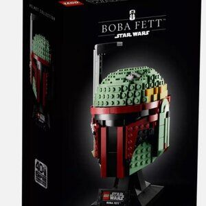 New in Sealed Box Lego Star Wars Boba Fett Helmet Retired Collectible Se…